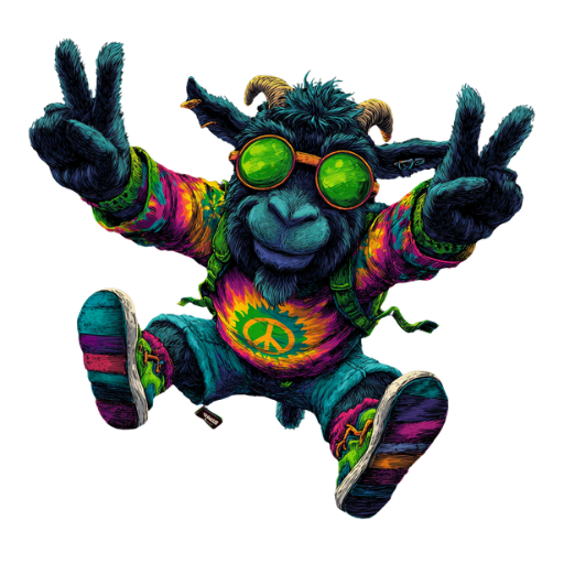 hippie-goat